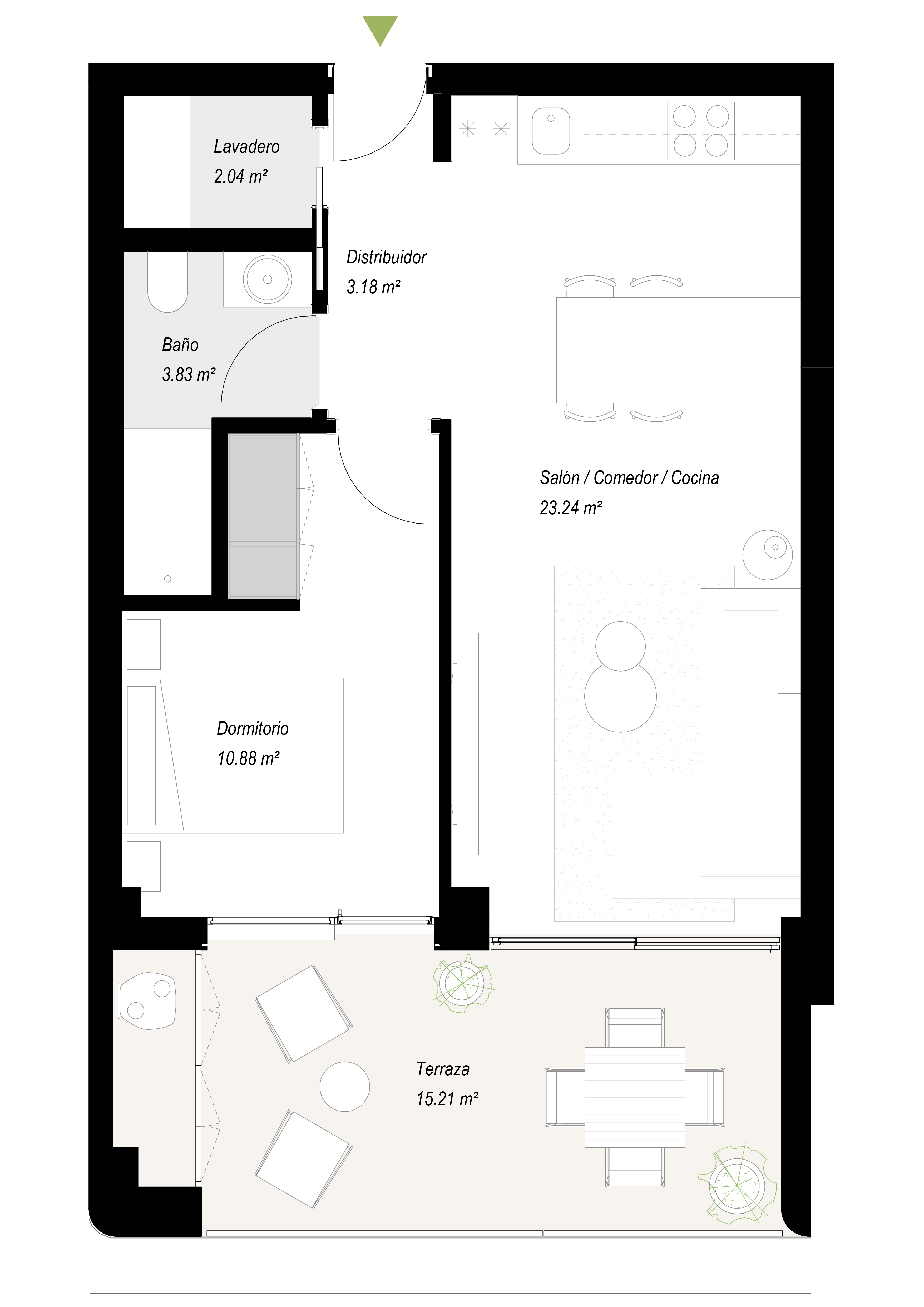 Plano vivienda D